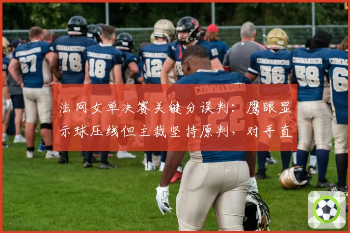 法网女单决赛关键分误判:鹰眼显示球压线但主裁坚持原判,对手直接退赛